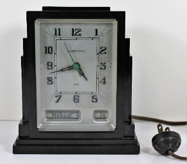 Antique Hammond Gregory skyscraper Clock — Antique Clocks Price Guide