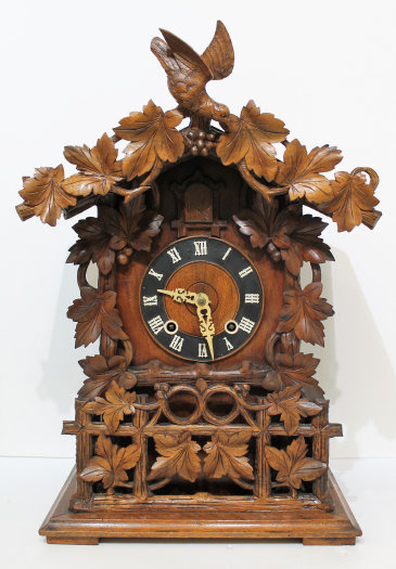 Antique Hettich Sohn fusee shelf cuckoo Clock — Antique Clocks Price Guide