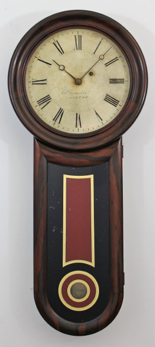 Antique Howard No. 11 keyhole Regulator Clock — Antique Clocks Price Guide