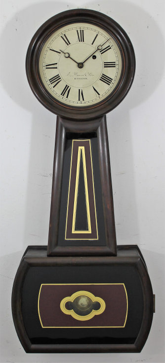 Antique Howard No. 4 banjo Clock — Antique Clocks Price Guide