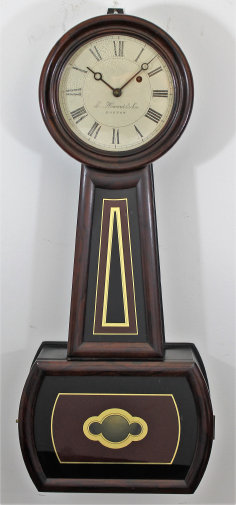 Antique Howard No. 5 banjo Clock — Antique Clocks Price Guide
