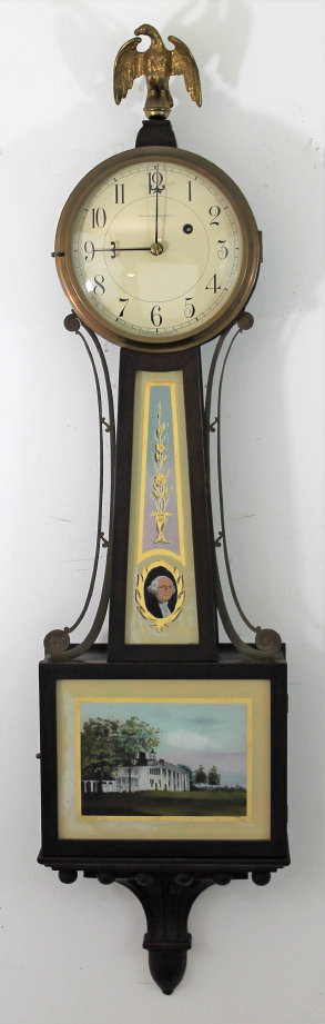 Antique Howard No. 95 banjo Clock — Antique Clocks Price Guide
