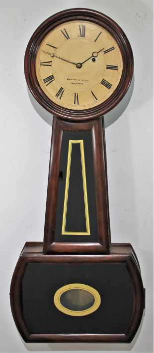Antique Howard & Davis No. 3 banjo Clock — Antique Clocks Price Guide