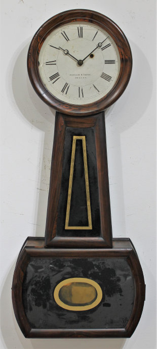 Antique Howard & Davis No. 3 banjo Clock — Antique Clocks Price Guide