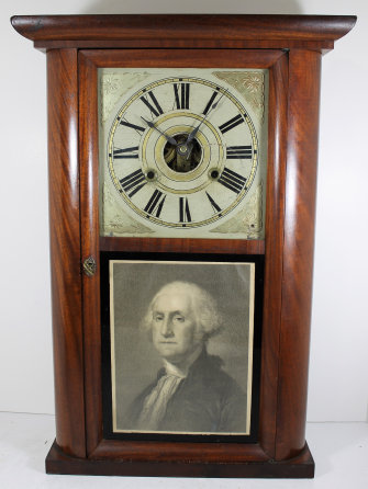 Antique Hunt roundside shelf Clock — Antique Clocks Price Guide