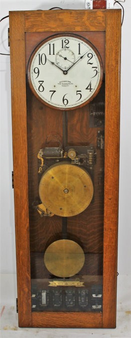 Antique ITR timeclock Clock — Antique Clocks Price Guide