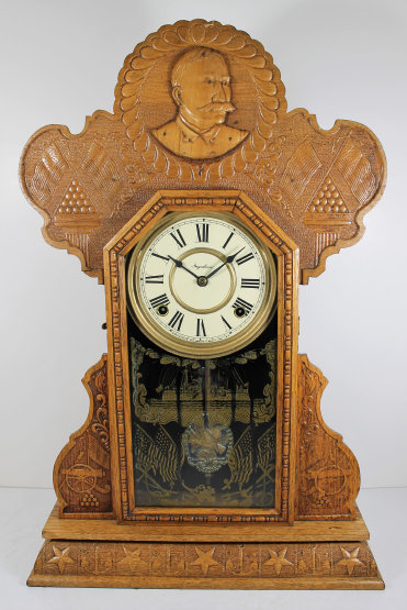 Antique Ingraham Dewey Clock — Antique Clocks Price Guide