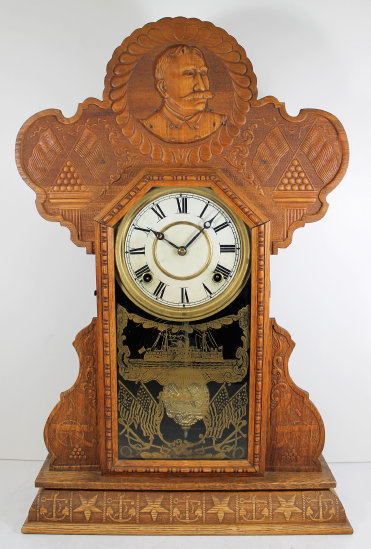 Antique Ingraham Dewey Clock — Antique Clocks Price Guide