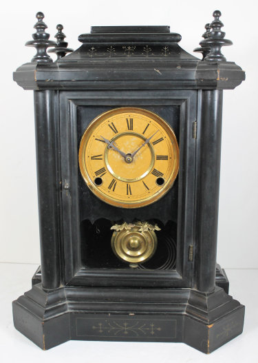 Antique Ingraham Domino Clock — Antique Clocks Price Guide