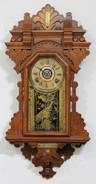 Antique Ingraham wall clock Clock — Antique Clocks Price Guide