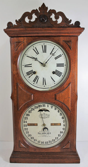 Antique Ithaca No. 10 New Farmer's Clock — Antique Clocks Price Guide
