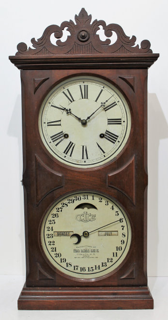 Antique Ithaca No. 10 New Farmer's Clock — Antique Clocks Price Guide