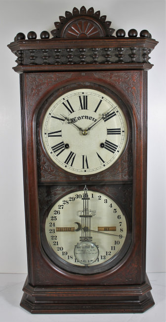 Antique Ithaca No. 13 Shelf Kildare Clock — Antique Clocks Price Guide