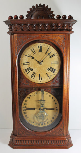 Antique Ithaca No. 13 Shelf Kildare Clock — Antique Clocks Price Guide