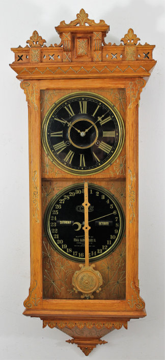 Antique Ithaca No. 5.5 Belgrade REPRO Clock — Antique Clocks Price Guide
