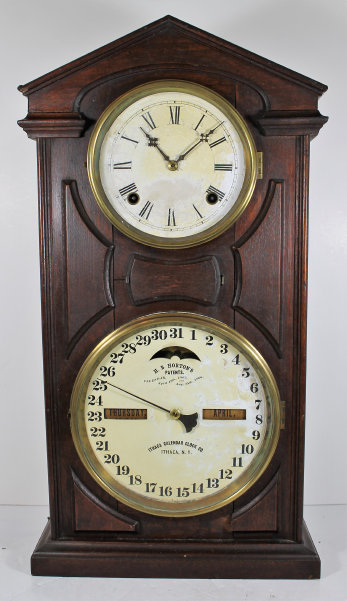 Antique Ithaca No. 7  Shelf Cottage Clock — Antique Clocks Price Guide