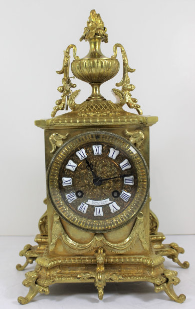 Antique Japy Freres table clock Clock — Antique Clocks Price Guide