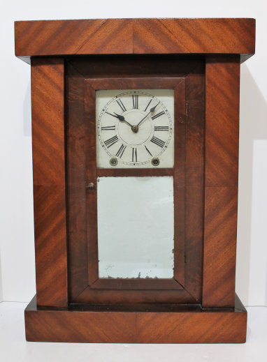 Antique Jerome flat front empire 8 day fusee Clock — Antique Clocks Price Guide