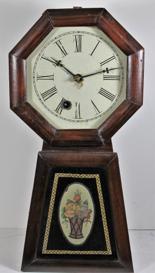Antique Jerome keyhole - miniature Clock — Antique Clocks Price Guide