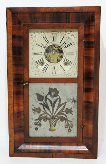 Antique Johnson miniature OG fusee Clock — Antique Clocks Price Guide