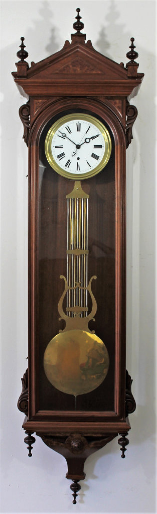 Antique Jones, G.A. jeweler's regulator Clock — Antique Clocks Price Guide