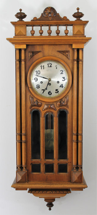 Antique Junghans box chime wall Clock — Antique Clocks Price Guide