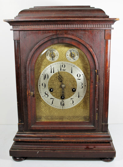 Antique Junghans bracket chime on rods Clock — Antique Clocks Price Guide