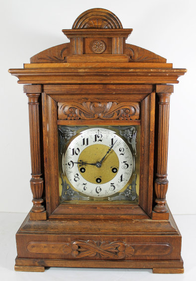 Antique Junghans bracket chime on rods Clock — Antique Clocks Price Guide