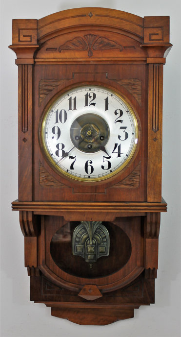 Antique Junghans closed well swinger Clock — Antique Clocks Price Guide