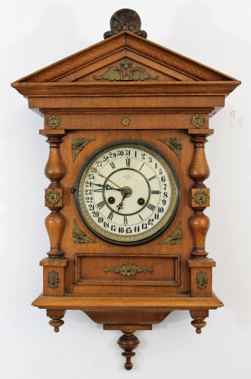 Antique Junghans wall calendar Clock — Antique Clocks Price Guide
