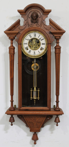 Antique Kroeber Regulator No. 32 Clock — Antique Clocks Price Guide