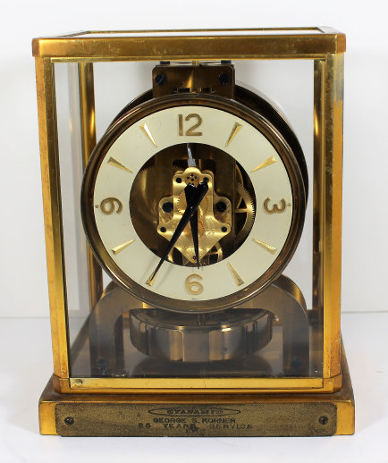 Antique LeCoultre Atmos Model 526-5 Clock — Antique Clocks Price Guide