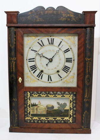 Antique Leavenworth C&S Clock — Antique Clocks Price Guide