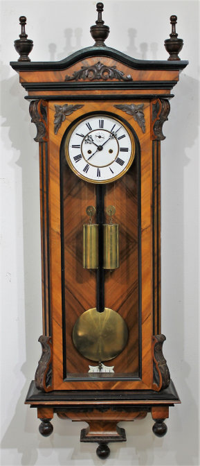 Antique Lenzkirch 2 wt Vienna Clock — Antique Clocks Price Guide