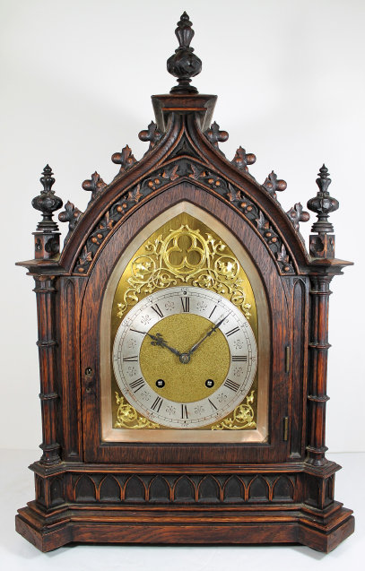Antique Lenzkirch steeple bracket Clock — Antique Clocks Price Guide