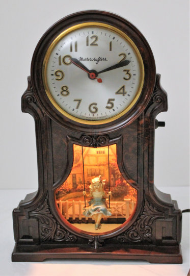 Antique Mastercrafters Swingtime Clock — Antique Clocks Price Guide
