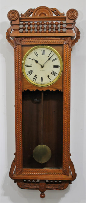 Antique New Haven Enquirer Clock — Antique Clocks Price Guide