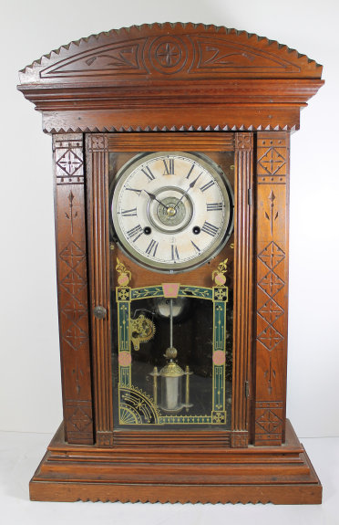 Antique New Haven Ganges Clock — Antique Clocks Price Guide