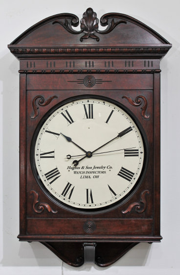 Antique New York Std Watch Fischer Electric Clock Clock — Antique Clocks Price Guide