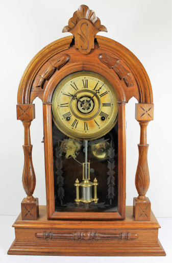 Antique Owen Texas Extra Clock — Antique Clocks Price Guide