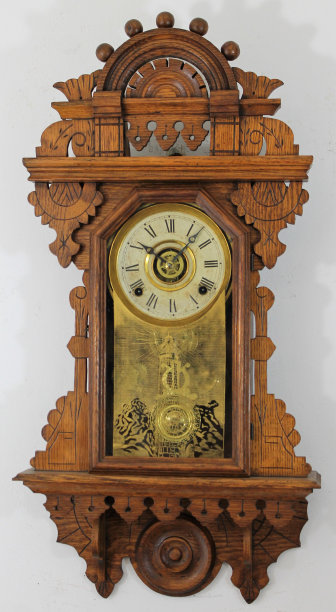 Antique Russell & Jones The Belle Clock — Antique Clocks Price Guide