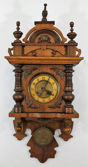 Antique Schlenker & Kienzle free swinger Clock — Antique Clocks Price Guide