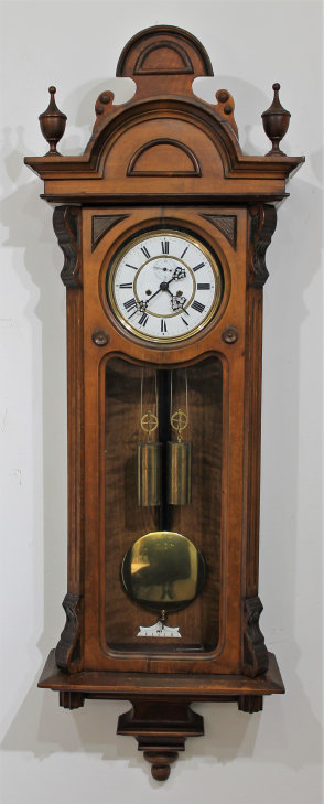Antique Schutz 2 wt Vienna Clock — Antique Clocks Price Guide