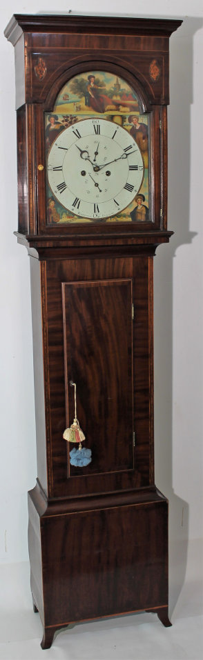 Antique Scottish tall case Clock — Antique Clocks Price Guide