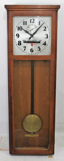Antique Self Winding Naval Observatory Clock — Antique Clocks Price Guide