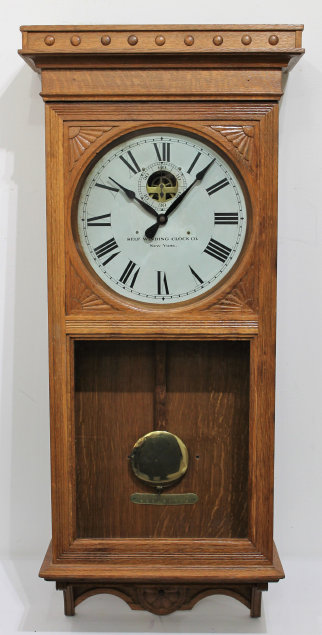Antique Self Winding Style No. 18 Clock — Antique Clocks Price Guide