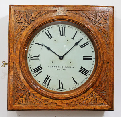 Antique Self Winding Style No. 29 Clock — Antique Clocks Price Guide