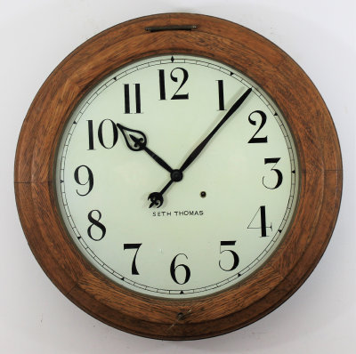 Antique Seth Thomas Arcade Clock — Antique Clocks Price Guide