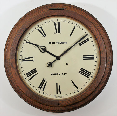 Antique Seth Thomas Arcade Clock — Antique Clocks Price Guide