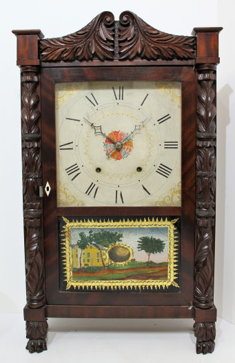 Antique Seth Thomas C&S short drop carved Clock — Antique Clocks Price Guide